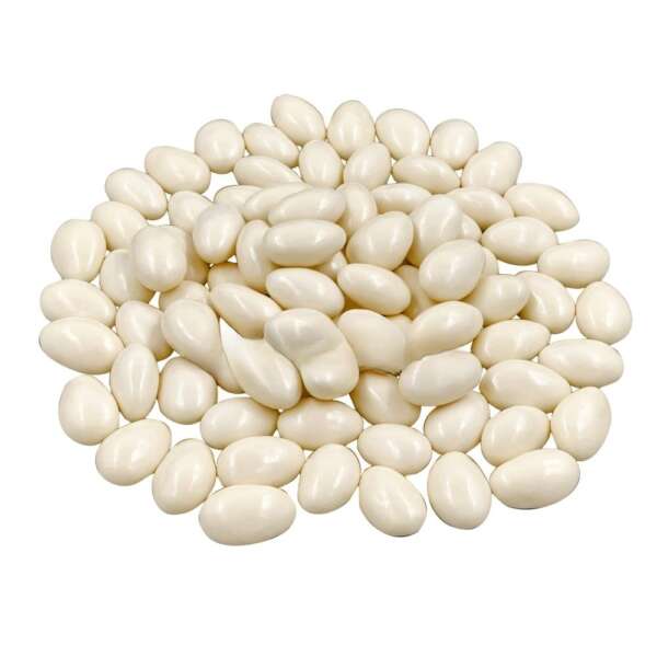 WHITE CHOCOLATE COVERED ALMONDS